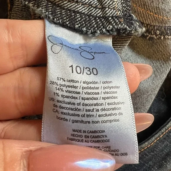 NWT Jessica Simpson Women's Jeans. Skinny Fit Dark Wash - Picture 12 of 12